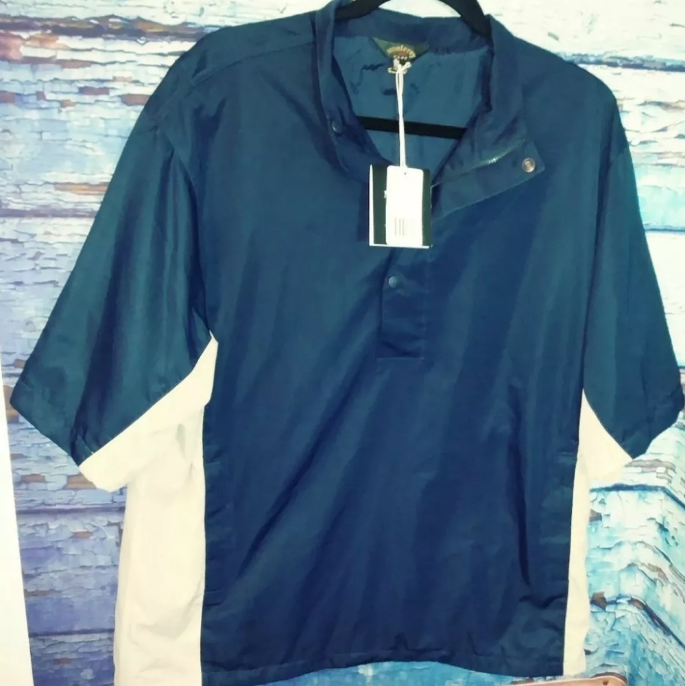 NWT Monterrey Club Men short sleeve Golf windbreak